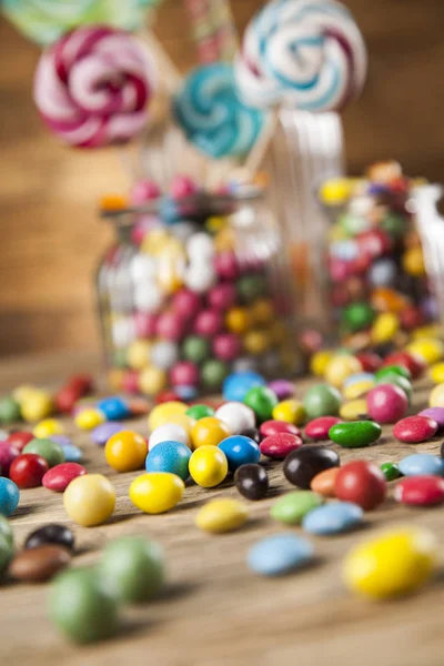 Smíšené barevné sladkosti — Stock fotografie