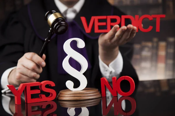 Concepto de justicia y derecho —  Fotos de Stock