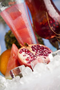 Tropik kokteyller seti