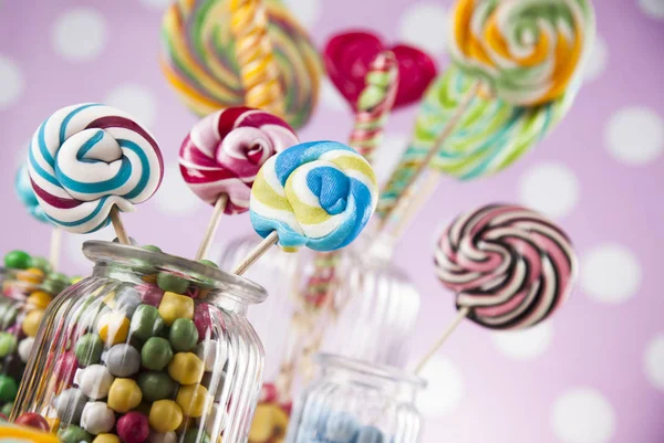 Caramelos de varios colores — Foto de Stock