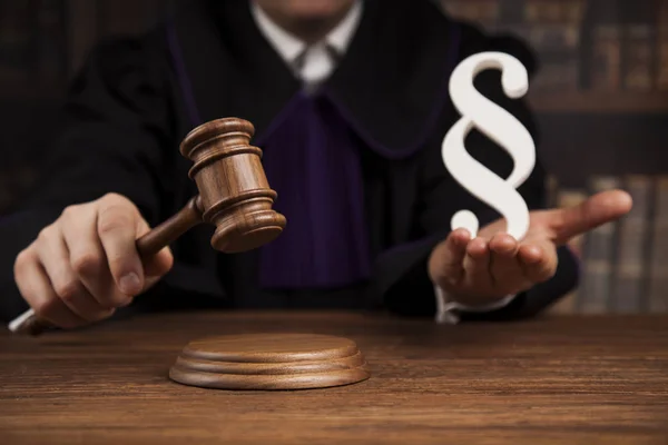 Concepto de justicia y derecho — Foto de Stock