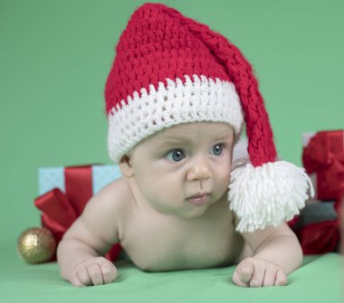 mutlu Noel Baba Noel bebek