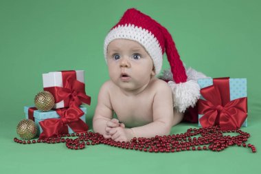 mutlu Noel Baba Noel bebek