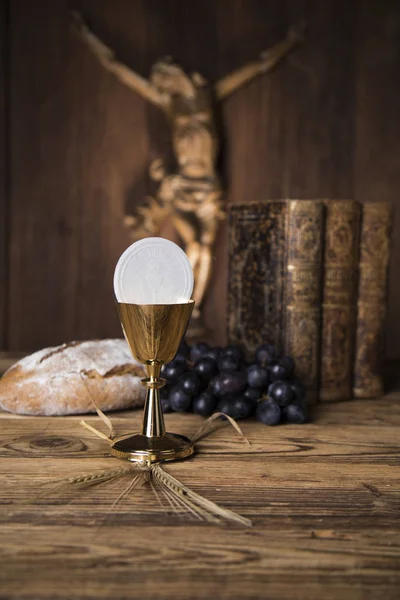 Eucharist, sacrament of communion — Stock Photo, Image