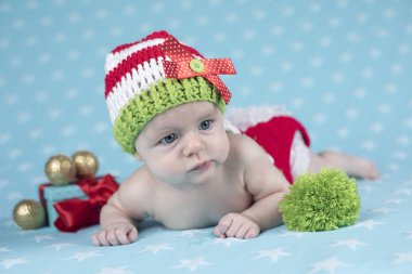 mutlu Noel bebek