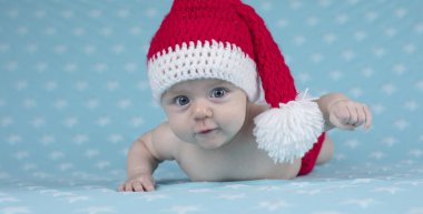 mutlu Noel Baba Noel bebek