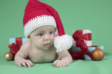 mutlu Noel Baba Noel bebek