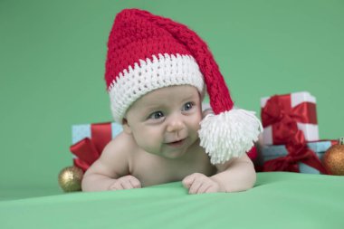 mutlu Noel Baba Noel bebek