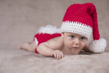 mutlu Noel Baba Noel bebek