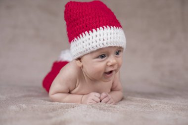 mutlu Noel Baba Noel bebek