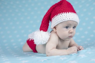 mutlu Noel Baba Noel bebek