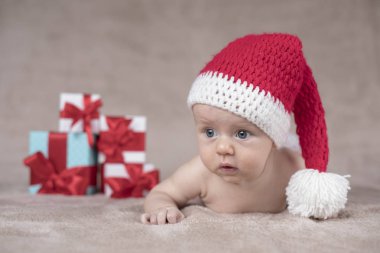 mutlu Noel Baba Noel bebek