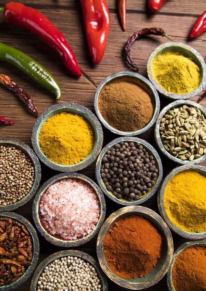 Various spices selection — Stock Photo, Image