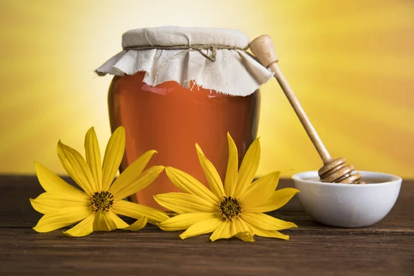 Flor, doce mel — Fotografia de Stock