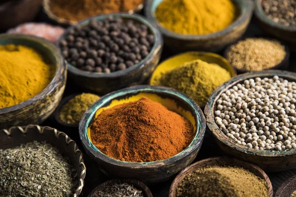 Various spices selection — Stock Photo, Image