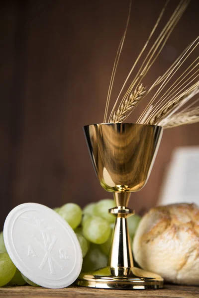 Eucharist, sacrament of communion — Stock Photo, Image