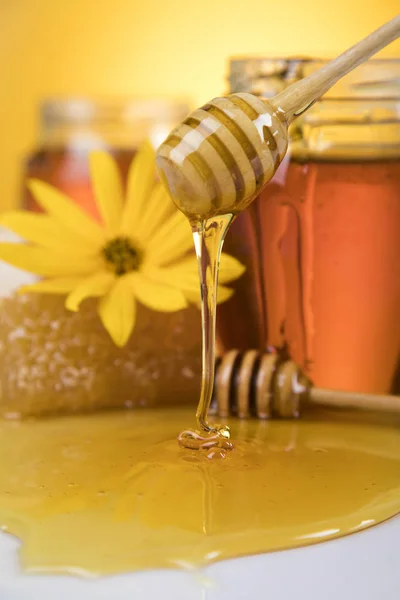 달콤한 신선한 꿀 — 스톡 사진