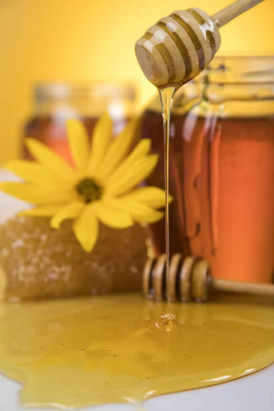 甘い新鮮な蜂蜜 — ストック写真