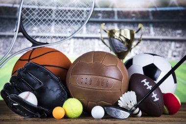 Bardak Kazananlar Ödülü, Spor donatımı ve topları