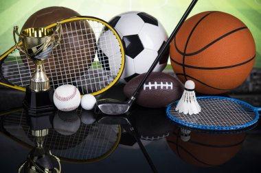 Başarı Ödülü kazanan spor arka plan,