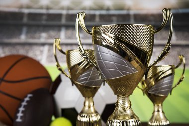 Kupa şampiyonu, spor arka planı için