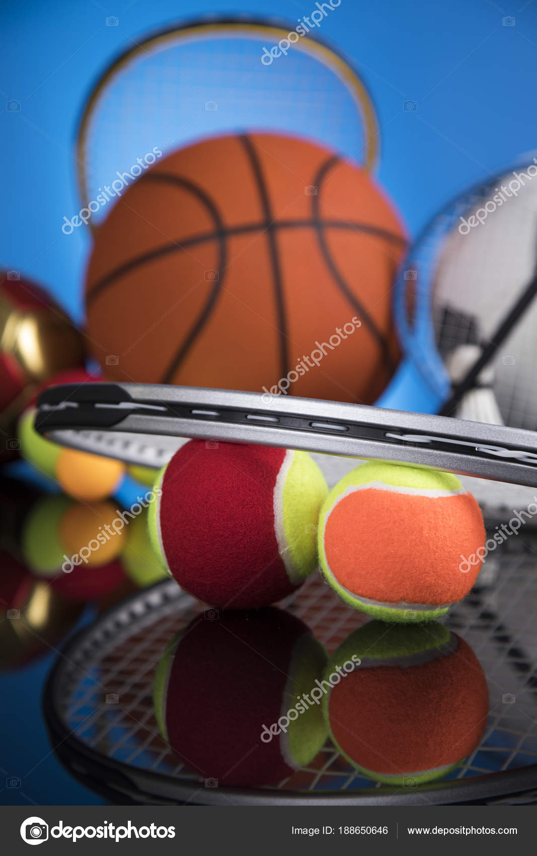 Bolas Equipamento Desportivo Close Fundo Esporte Fotografias De Stock C Janpietruszka 188650646