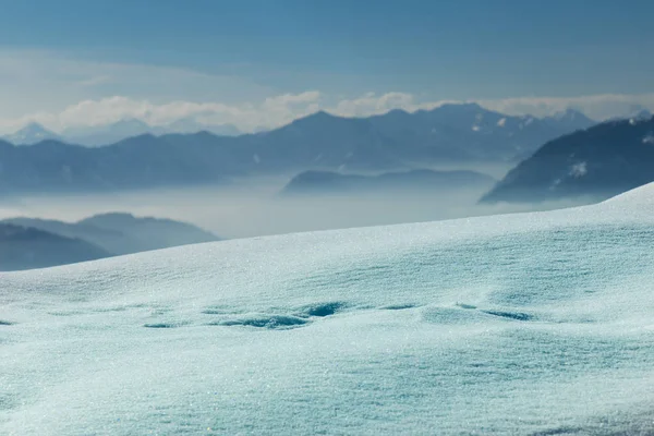 Winzerszene Atemberaubender Blick Auf Die Berge Platz Für Ihren Text — Stockfoto
