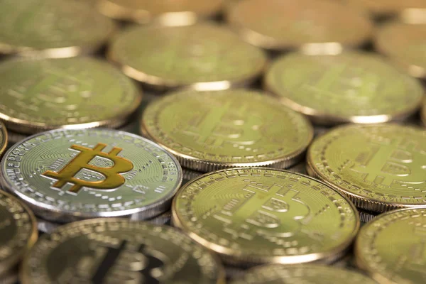 Cryptocurrencys Nieuw Digitaal Geld Bitcoin Coin — Stockfoto