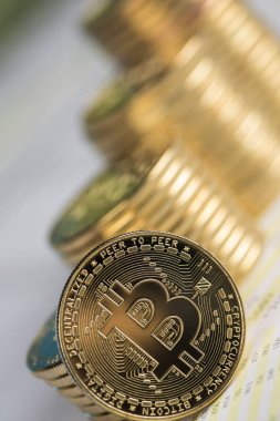 Sanal para, para birimi. Bitcoin paraları, finansal paralar