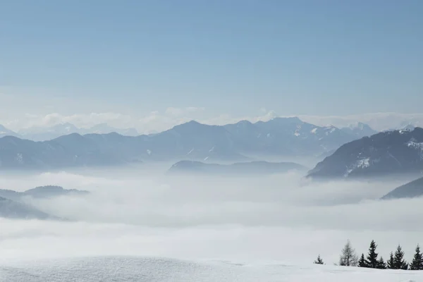 Winter Nature Landscape Amazing Mountain View — Stock Photo, Image