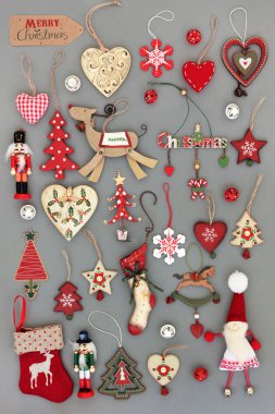 Eski moda Noel süsleri