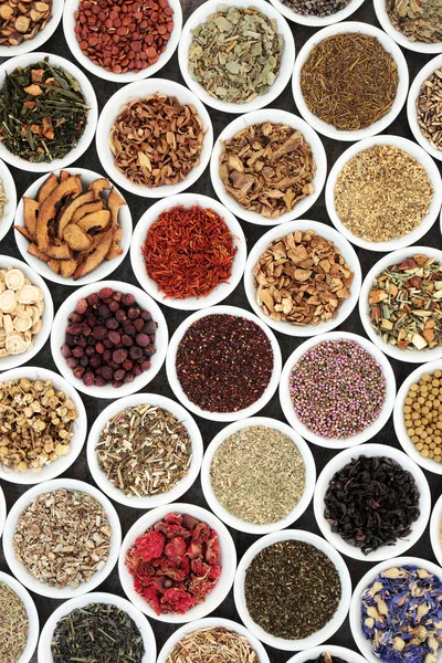 Herbal Tea Selection — Stock Photo, Image