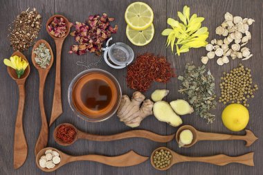 Healthy Herbal Teas clipart