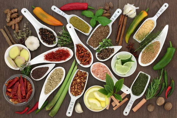 Spice and Herb Seasoning — Stock Photo, Image