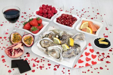 Valenties gün afrodizyak yemek 
