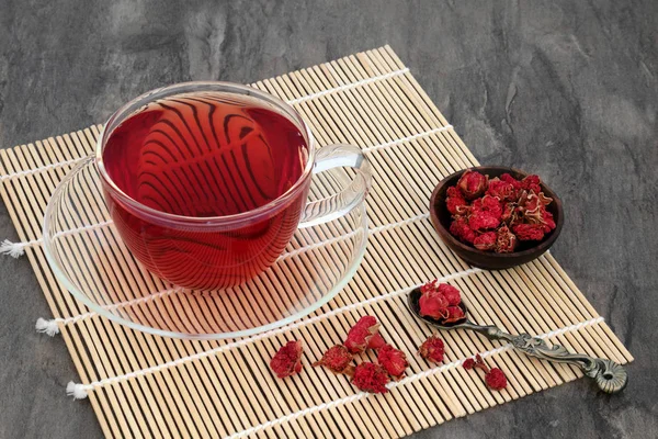 Romã Herb Flower Tea — Fotografia de Stock