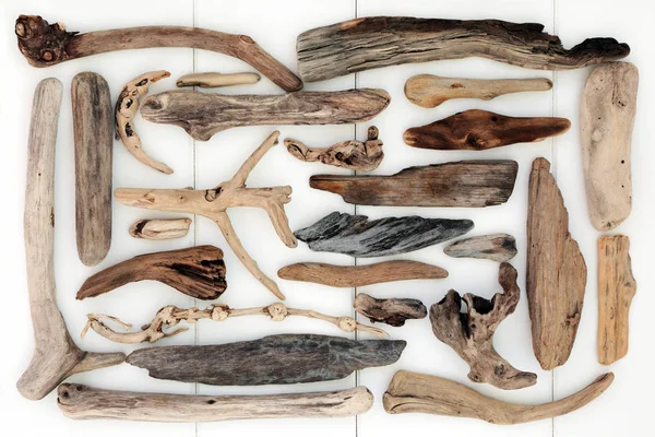 Driftwood абстрактним фоном — стокове фото