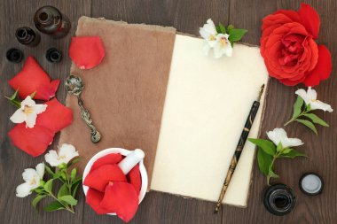 Gül ve portakal çiçeği esans 