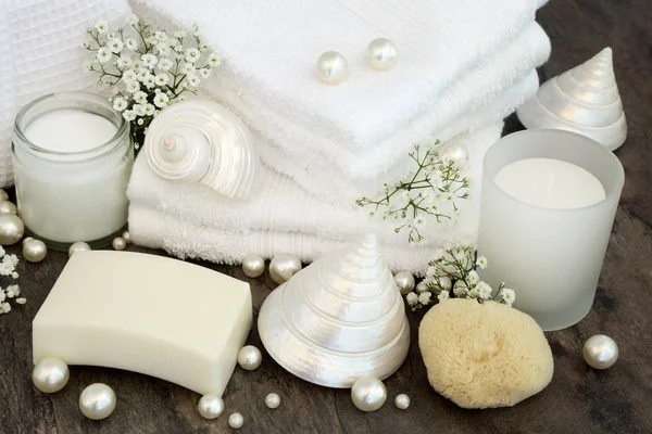 Body Care Cleansing Products — Stock Photo, Image