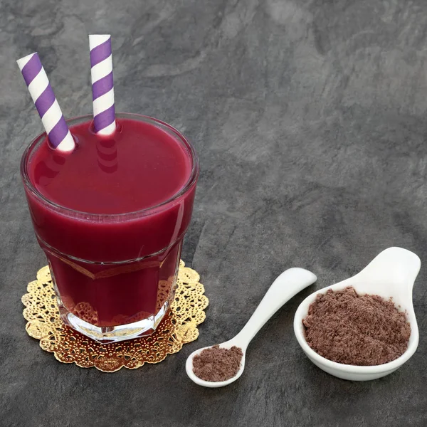 Acai Berry Santé Boisson de fruits — Photo