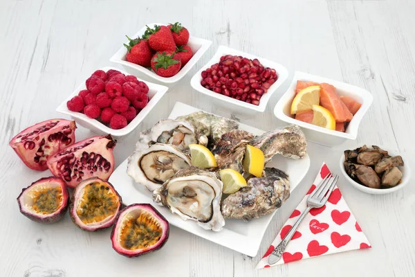 Aphrodisiac Love Food — Stock Photo, Image