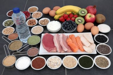Food for Body Builders  clipart