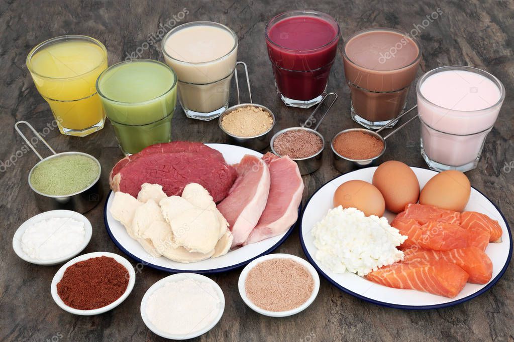 High Protein Food with Health Drinks