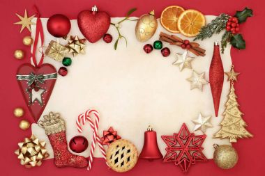 soyut Noel kenarlık