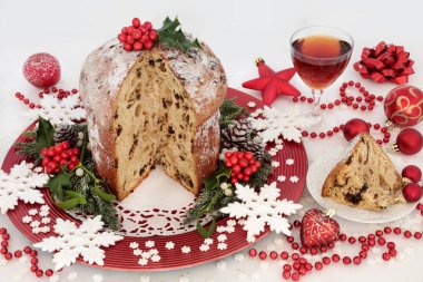 İtalyan çikolata Panettone Noel kek