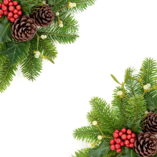 Christmas Background Border — Stock Photo, Image