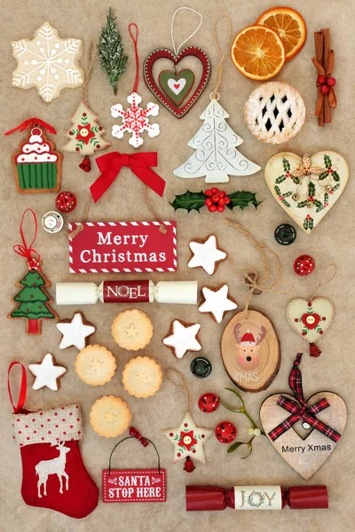Symbols of Christmas — Stock Photo, Image