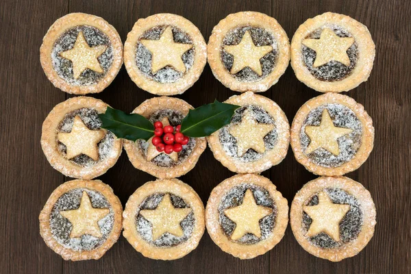 Christmas Mince Pies — Stock Photo, Image
