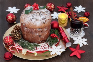 İtalyan panettone Noel kek 
