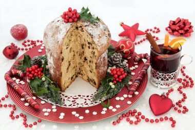 Panettone pasta ve Mulled şarap
